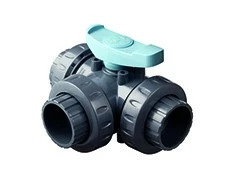 3-Weg Kogelafsluiter D50