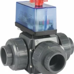 Driewegkraan 50mmtype S4 D50 PVC 230V-ECO