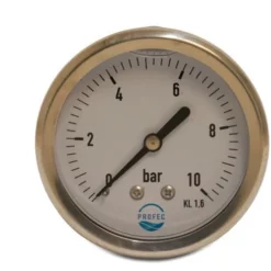 Manometer Glycerine Gevuld, RVS Huis