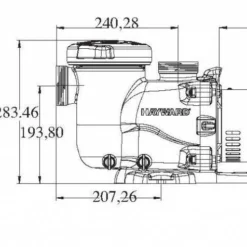 Hayward Max Flo XL 17 M³/u SP2315XE221 -Hayward Sales max flo xl 17 m3 u sp2315xe221 2