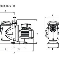 Silen Plus 1M + Evopool -Hayward Sales silen plus 1m evopool 2