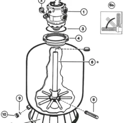Hayward Zandfilter Topmount  Model